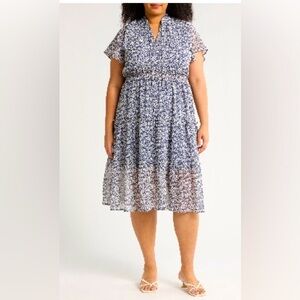 NEW…Melrose & Market Tiered Midi Dress